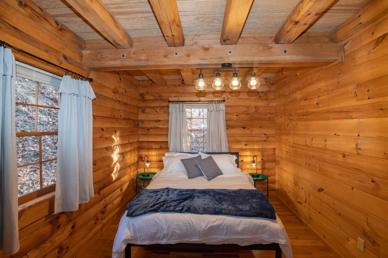 Treetops Cabin Easy To Asheville With Fast Wifi And Great View Swiss Exteriér fotografie